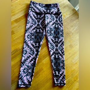 Victoria's Secret Victoria Sport Knowckout Purple Black Tie Dye